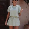 MAGHREB MINT FLOWER TWO-PIECE SET