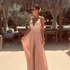 MAITHE OLD PINK SEQUINS DRESS