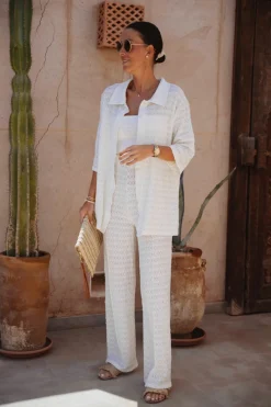 MARHABA WHITE TWO-PIECE SET