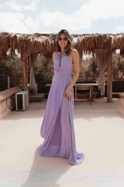 MAYSA JEWEL LILA DRESS