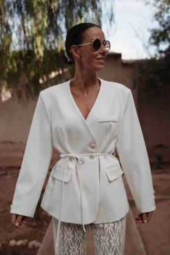 MEDINA ECRU BLAZER