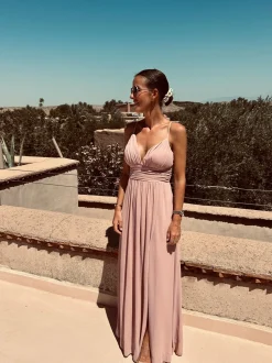 MELANIE OLD PINK BRIDAL DRESS