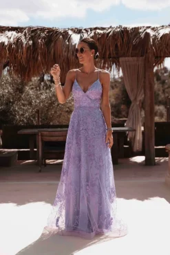 MOROCCAN BLISS LILA DRESS