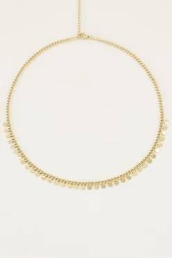 NECKLACE WITH SMALL COINS