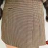NIKKIE BROWN CARREAUX SKIRT