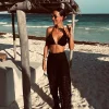 NOCHE BLACK LACE PANTS
