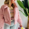 NORA OLD PINK MIDSEASON JACKET