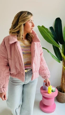 NORA OLD PINK MIDSEASON JACKET