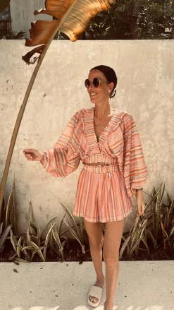PAPAYA PINK TWO-PIECE SET