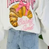 PARISIENNE SWEET BAKERY WHITE SWEATER