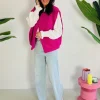 POPPY FUCHSIA SLEEVELESS SPRING JACKET