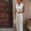 PRE-ORDER FADOUA BEIGE JUMPSUIT