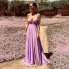 RIANA LILA SPLIT DRESS