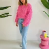 ROSALIE PINK PULLOVER