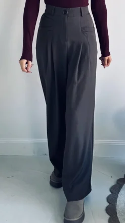 RUBI BROWN TROUSER