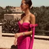 SAIBA MAGENTA BRIDAL DRESS