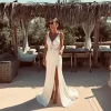 SALLY WHITE BEADED BRIDES DRESS