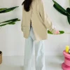 SARIDA BEIGE BLAZER