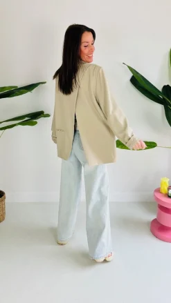 SARIDA BEIGE BLAZER