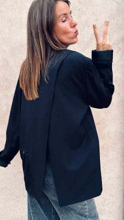 SARIDA BLACK BLAZER