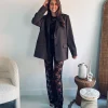 SARIDA BROWN BLAZER