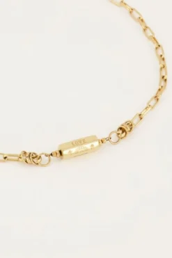 SCHAKELKETTING MET LOVE BEDEL