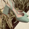 TE QUIERO MINT HEELS