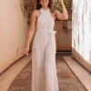 TETOUAN ECRU JUMPSUIT