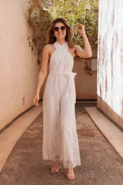 TETOUAN ECRU JUMPSUIT