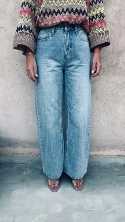 WIDE LEG JEANS JD500-1