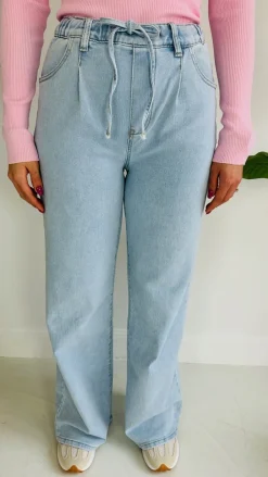 WIDE LEG JOGGING JEANS 2835